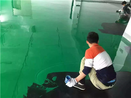 绿园下面给你一份环氧地坪漆施工的完整流程