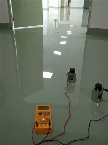 绿园 防静电自流平检测